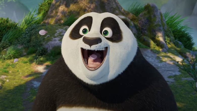 Kung Fu Panda 4 Po smile 
