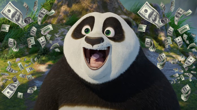 Kung Fu Panda 4 money 