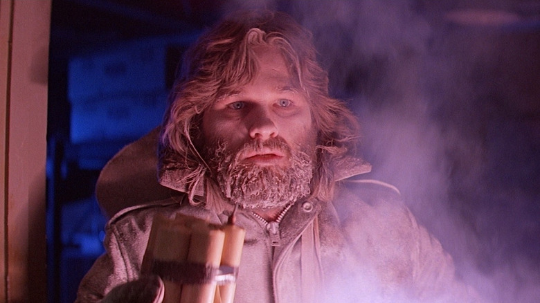 Kurt Russell stars in The Thing (1982)