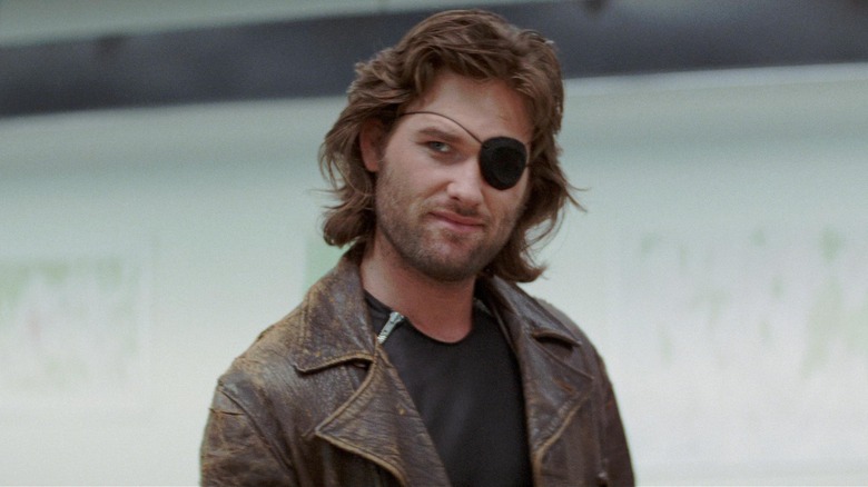 Snake Plissken smirking in Escape from New York
