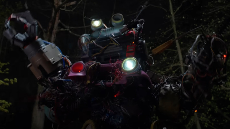 One of Kyle Mooney's Y2K techno monsters