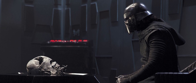 Kylo Ren Darth Vader helmet