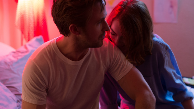 Ryan Gosling and Emma Stone in La La Land