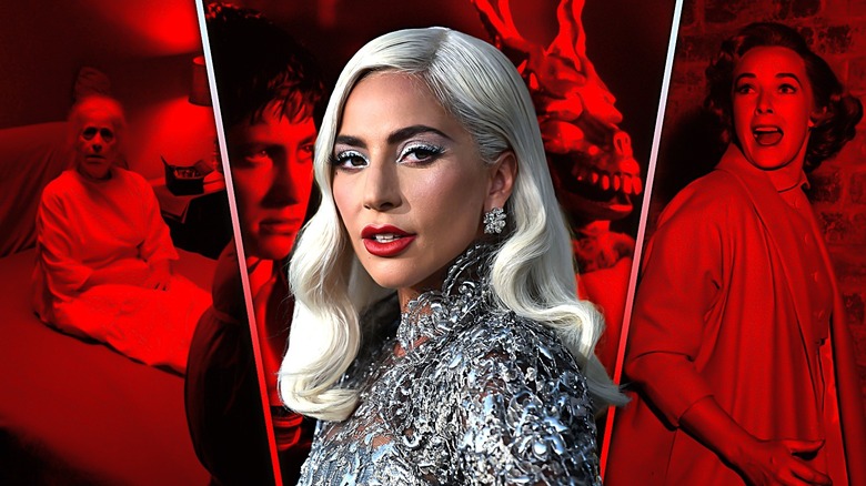 Lady Gaga sobre imagens de O Exorcista, Donnie Darko e Psicopata