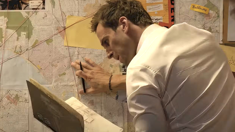 FlashForward, Mark studying his notes