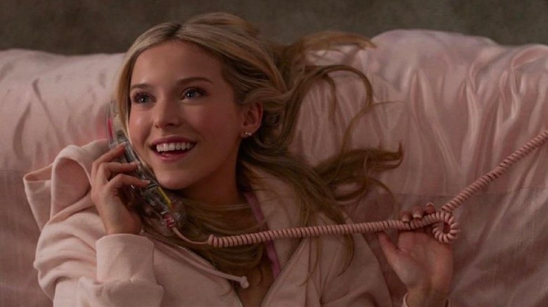 Elle Woods on the phone in the titular series Elle