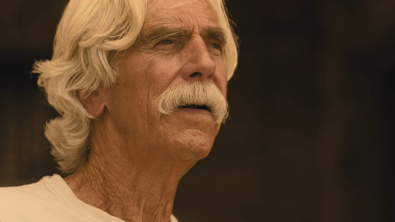A close up of Sam Elliott as T.L. Norris in Landman Season 2