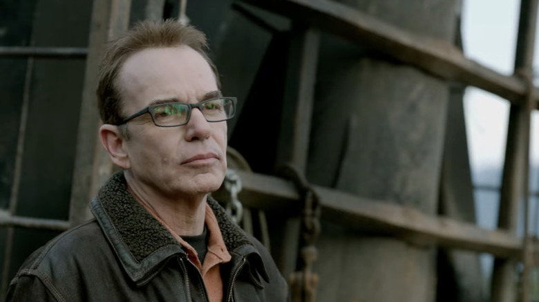 Billy Bob Thornton's Douglass is seen in closeup in Into the Grizzly Maze