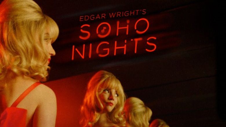 Anya Taylor-Joy in promo art for Edgar Wright's Soho Nights playlist