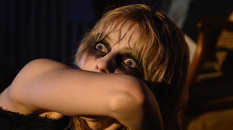 Thomasin McKenzie looks scared in Last Night in Soho