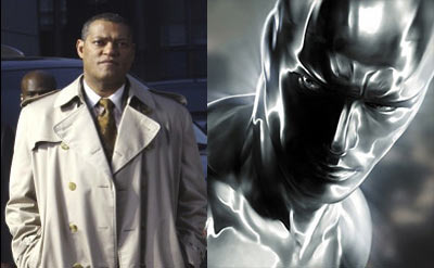 Laurence Fishburne is The Silver Surfer