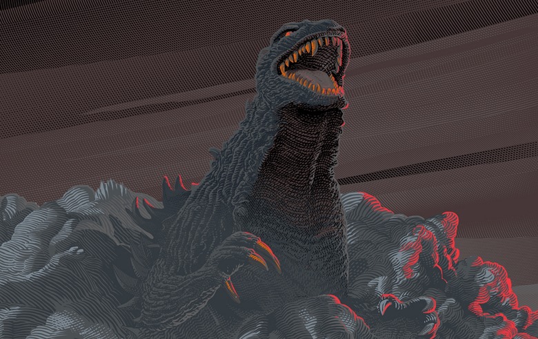 Laurent Durieux Godzilla print
