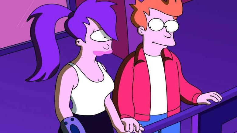In the canon of the show, Leela's one eye was was meant to denote her ...