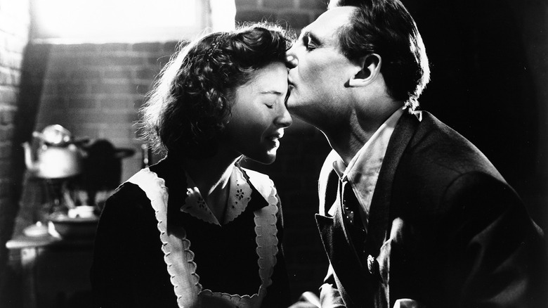 Liam Neeson and Embeth Davidtz in Schindler's List