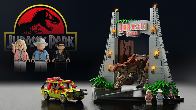 Lego Jurassic Park