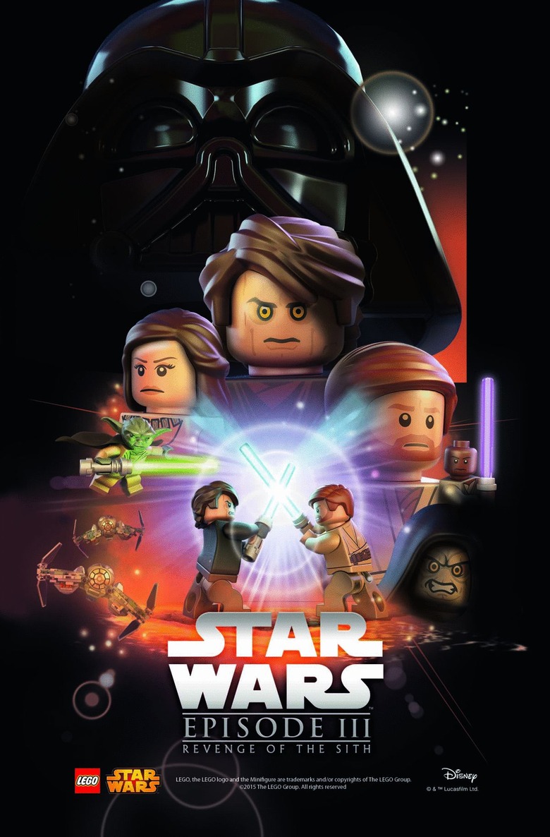 Lego Star Wars Episode 3 Poster