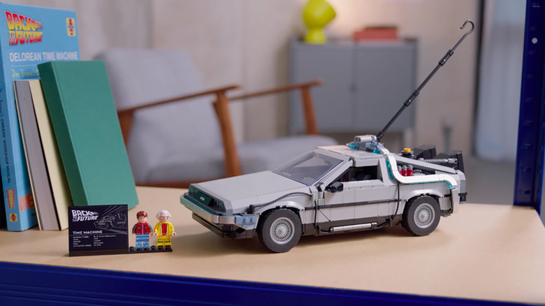 Back to the Future LEGO DeLorean Playset