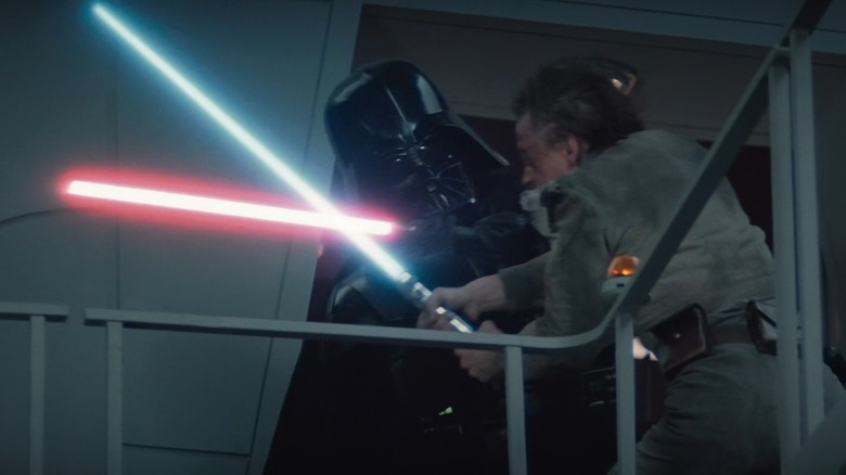 The Empire Strikes Back fight