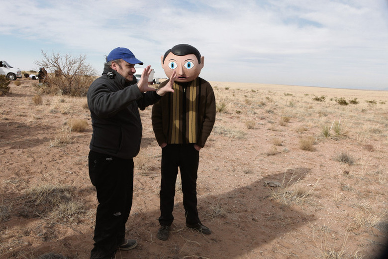 Lenny Abrahamson directing Frank