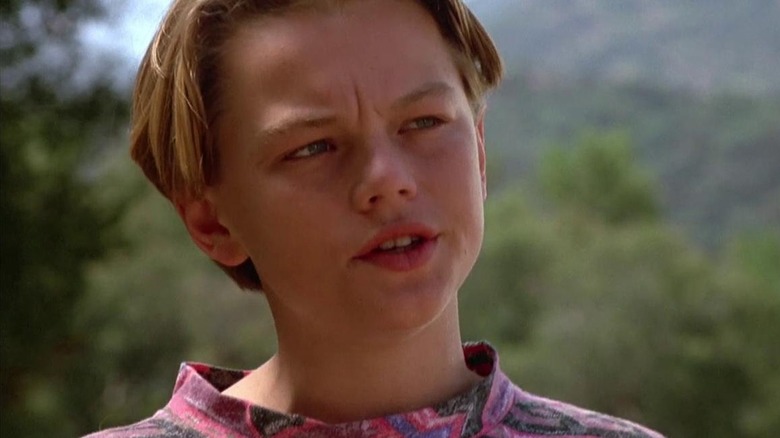 Leonardo DiCaprio as Josh out in the filed in the opening of Critters 3