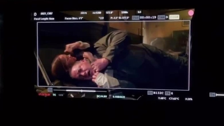 Leslie Grace as Batgirl and Brendan Fraser as Firefly