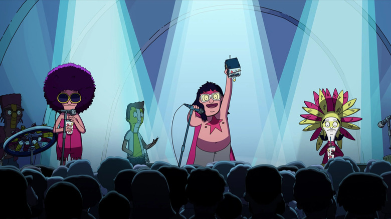 The Belcher children in The Bob's Burgers Movie