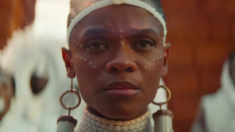 Letitia Wright as Princess Shuri in Black Panther: Wakanda Forever