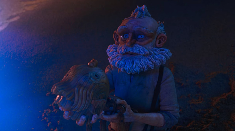 Geppetto in Guillermo del Toro's Pinocchio