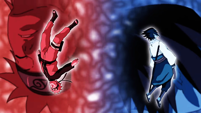 Naruto and Sasuke Blue Bird