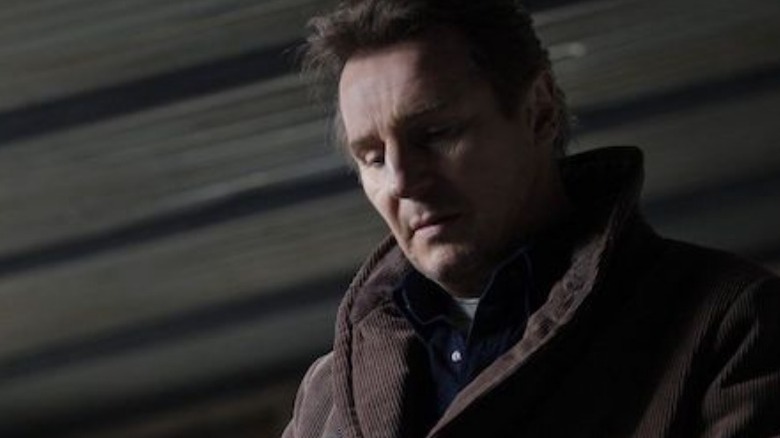 Matthew Scudder looking down