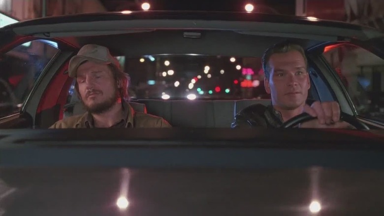 Briar and Truman Gates in a car in Next of Kin
