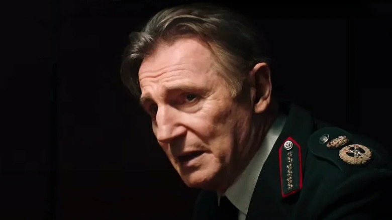 Liam Neeson as Constable Byers in Derry Girls