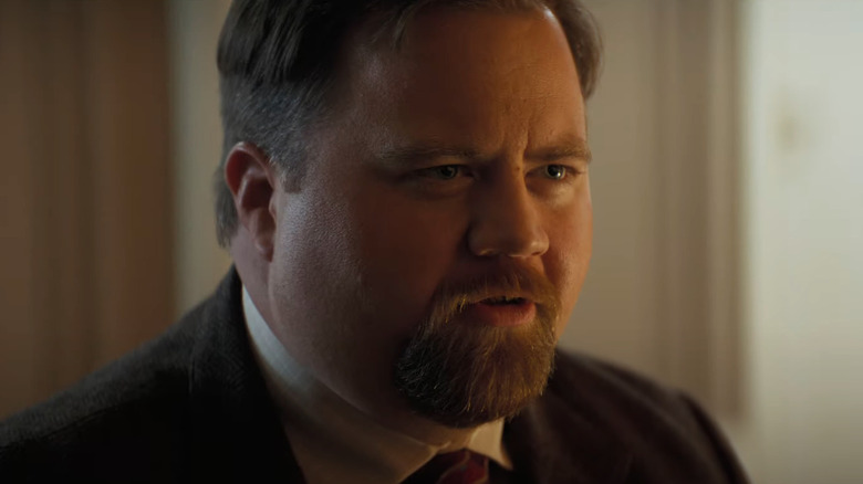 Paul Walter Hauser as the son of Ed Hocken in The Naked Gun (2025)