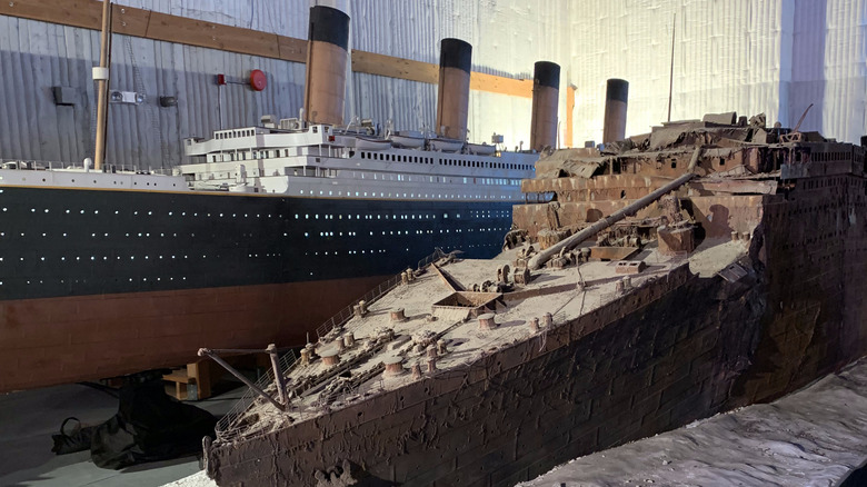 Titanic two titanic models