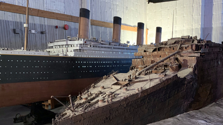 Titanic two titanic models