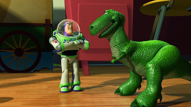 Buzz Lightyear and Rex
