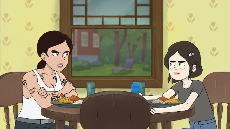 Chrissy Laura kitchen table argument