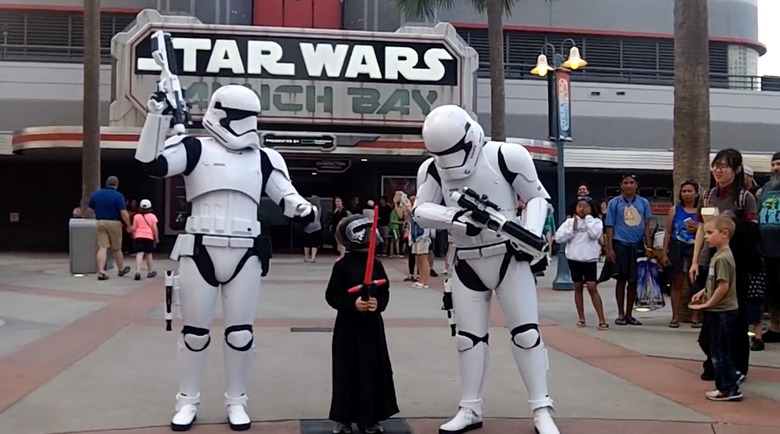 little kylo ren at disney world