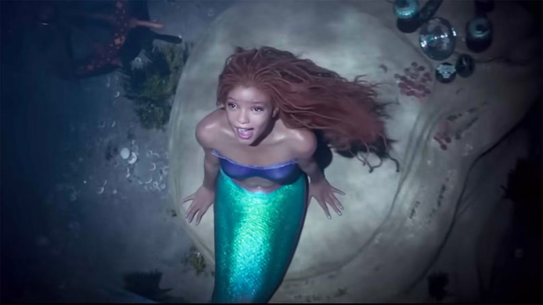 Halle Bailey in The Little Mermaid