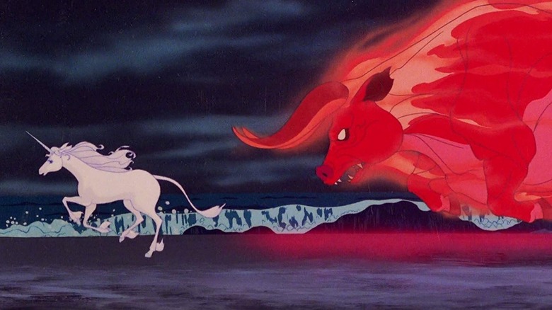 Red Bull chasing down The Last Unicorn