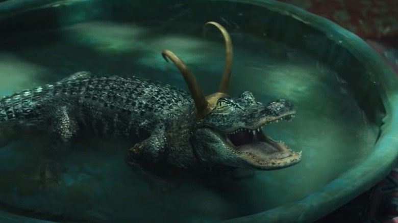 Alligator Loki from Loki Effects Video