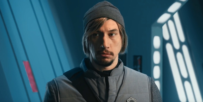 Kylo Ren on Undercover Boss