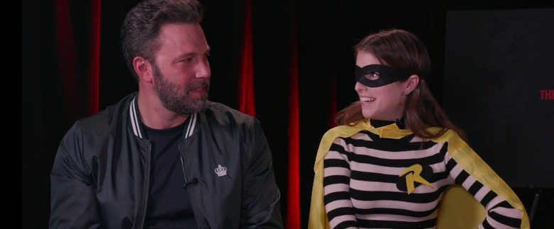 Ben Affleck Anna Kendrick Batman Robin