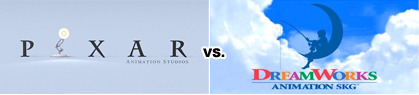 pixar vs dreamworks logo