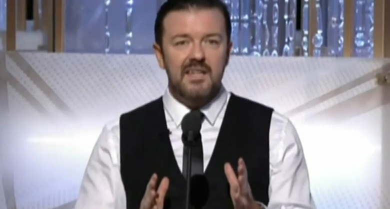 LOL: Ricky Gervais' Funniest Golden Globes Jokes