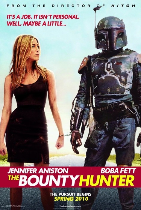 The Bounty Hunter Movie Poster (Boba Fett Edition)