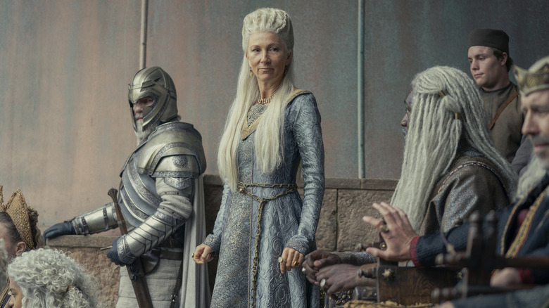 Eve Best and Steve Toussaint in House of the Dragon
