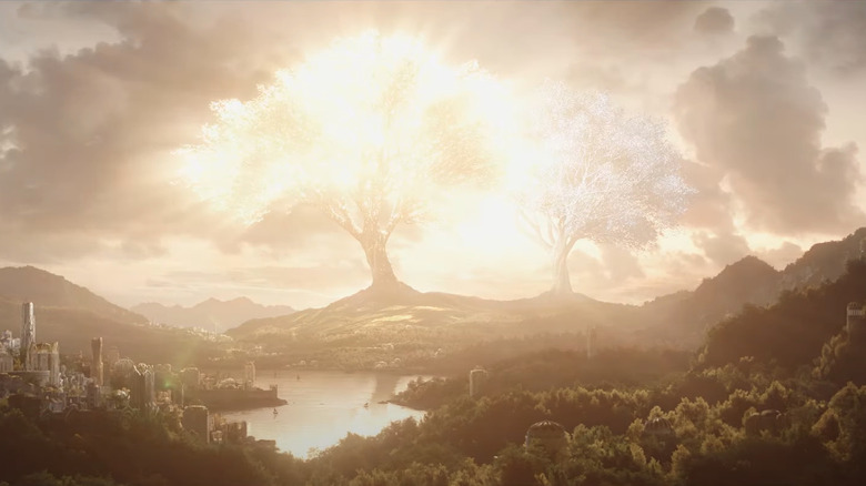 An image of the Two Trees of Valinor, where Melian would have come from