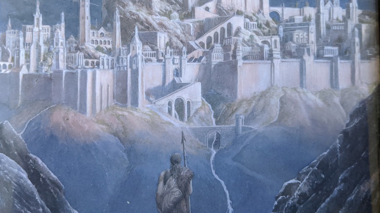 Tuor arriving at Gondolin