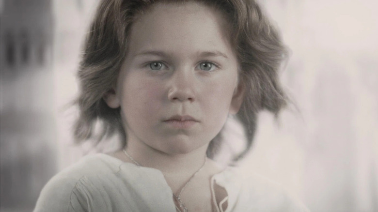 Close up of Eldarion as a child